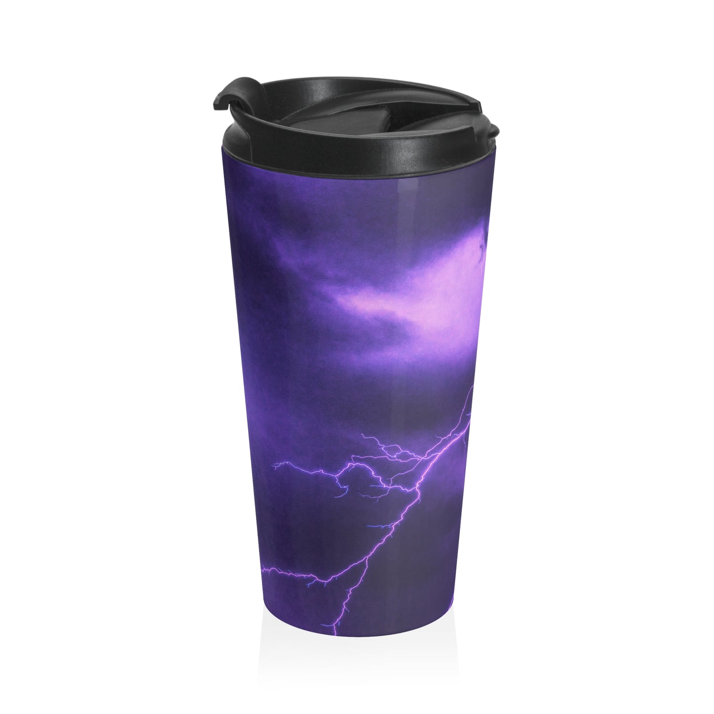 Trueno eléctrico - Taza de viaje de acero inoxidable Inovax