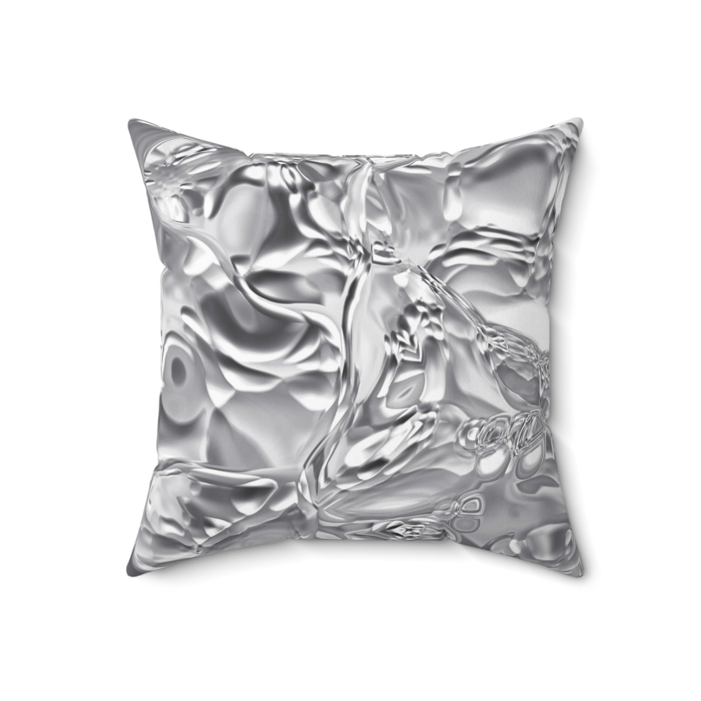 Metalic - Inovax Spun Polyester Square Pillow