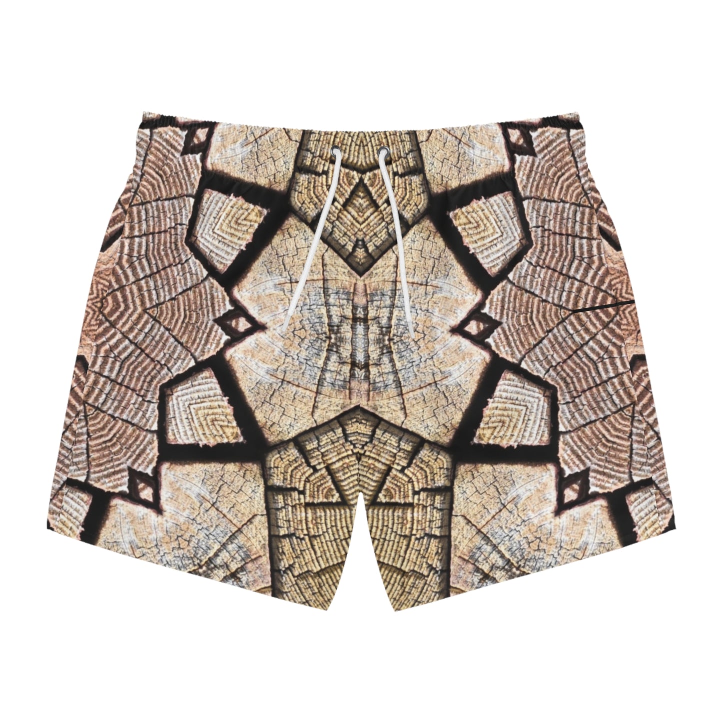 Brown Mandala - Inovax Swim Trunks