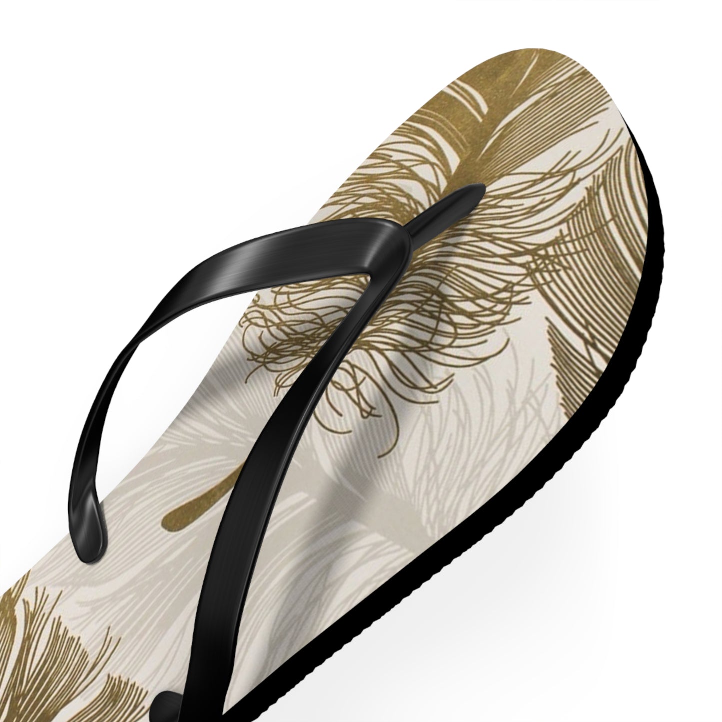 Plumas Doradas - Chanclas Inovax