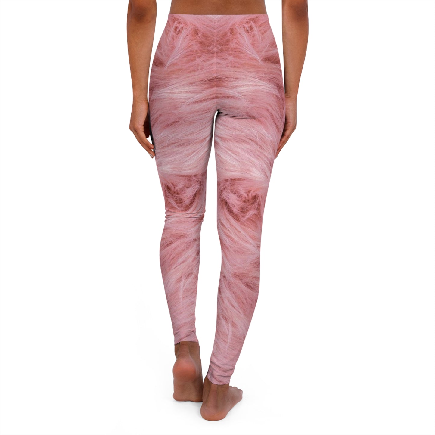 Pink Teddy - Inovax Women's Spandex Leggings