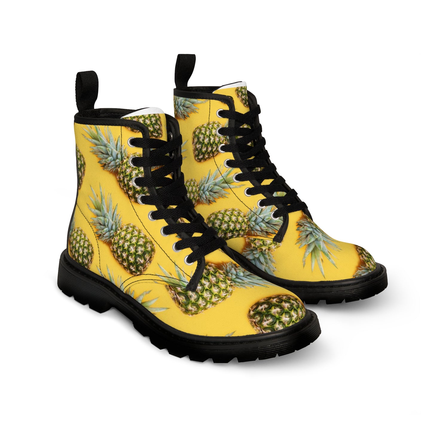 Ananas - Bottes en toile pour femme Inovax