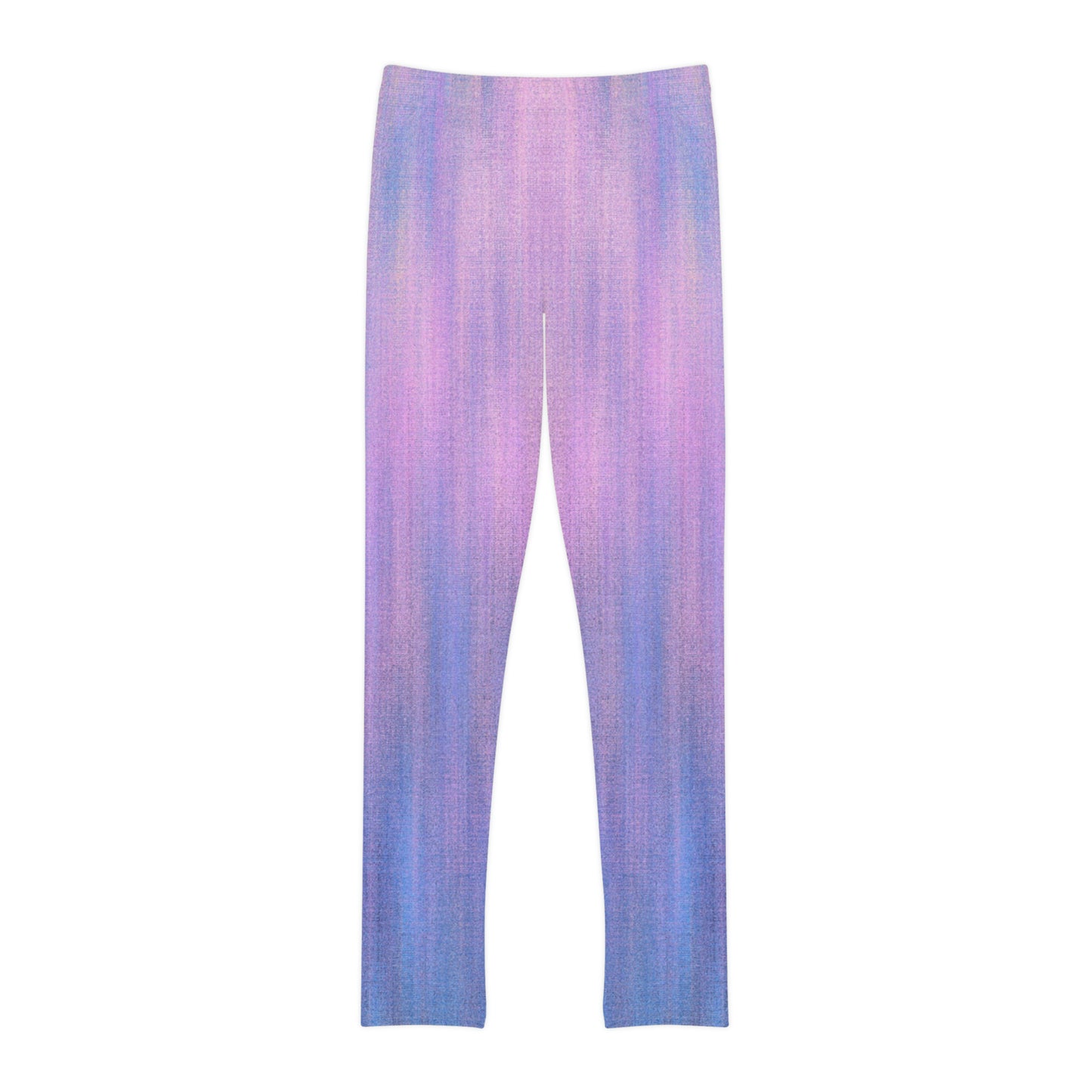 Blue & Purple Metalic - Inovax Youth Full-Length Leggings