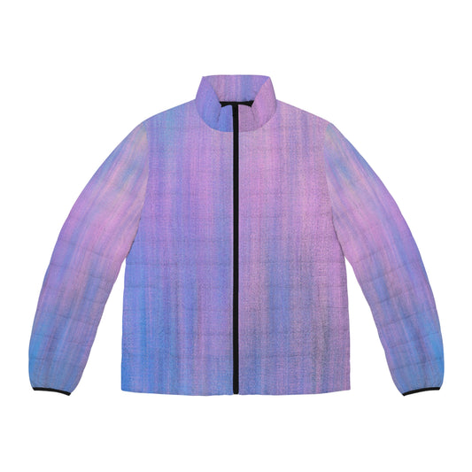 Blue & Purple Metalic - Inovax Men's Puffer Jacket