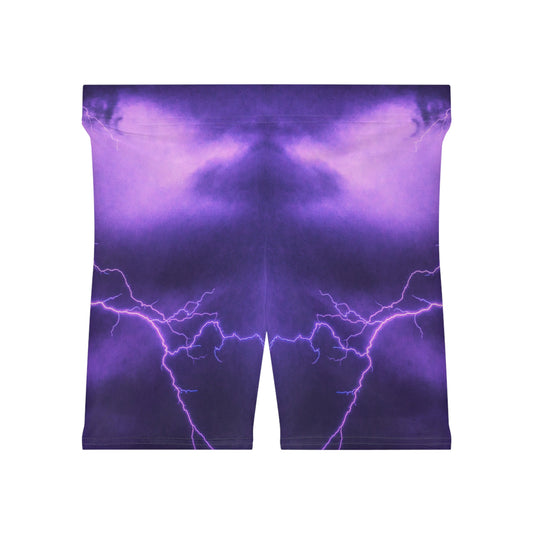 Electric Thunder - Pantalones cortos de motociclista para mujer Inovax