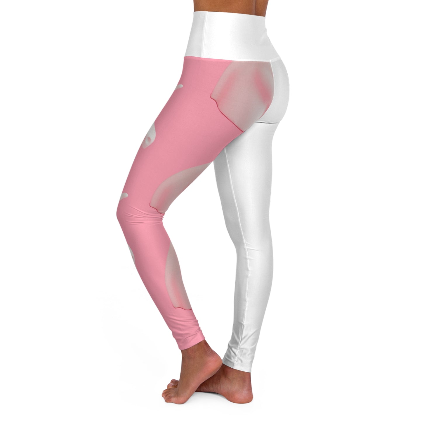 High Waisted Yoga Leggings (AOP)