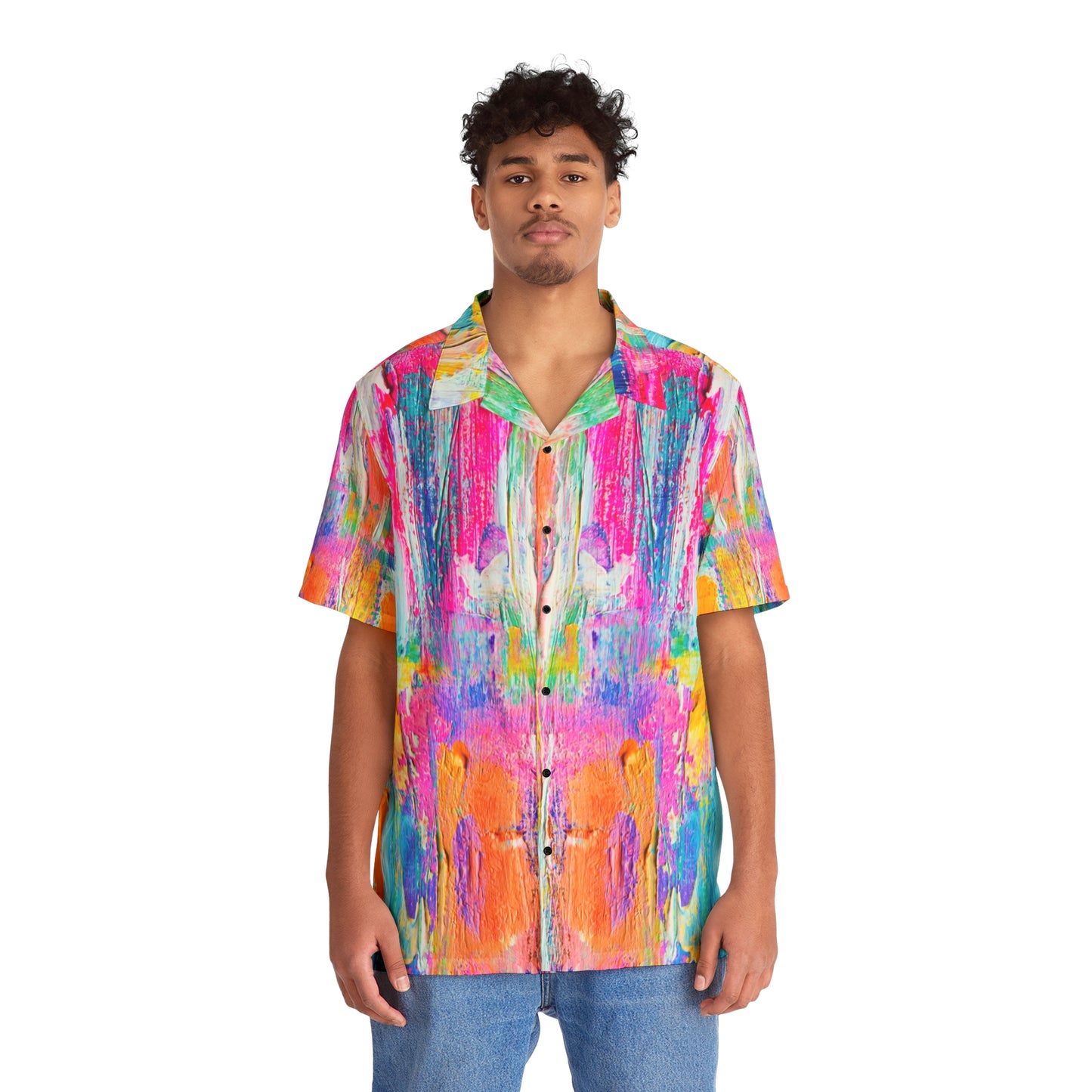 Pastel Colors - Inovax Men's Hawaiian Shirt