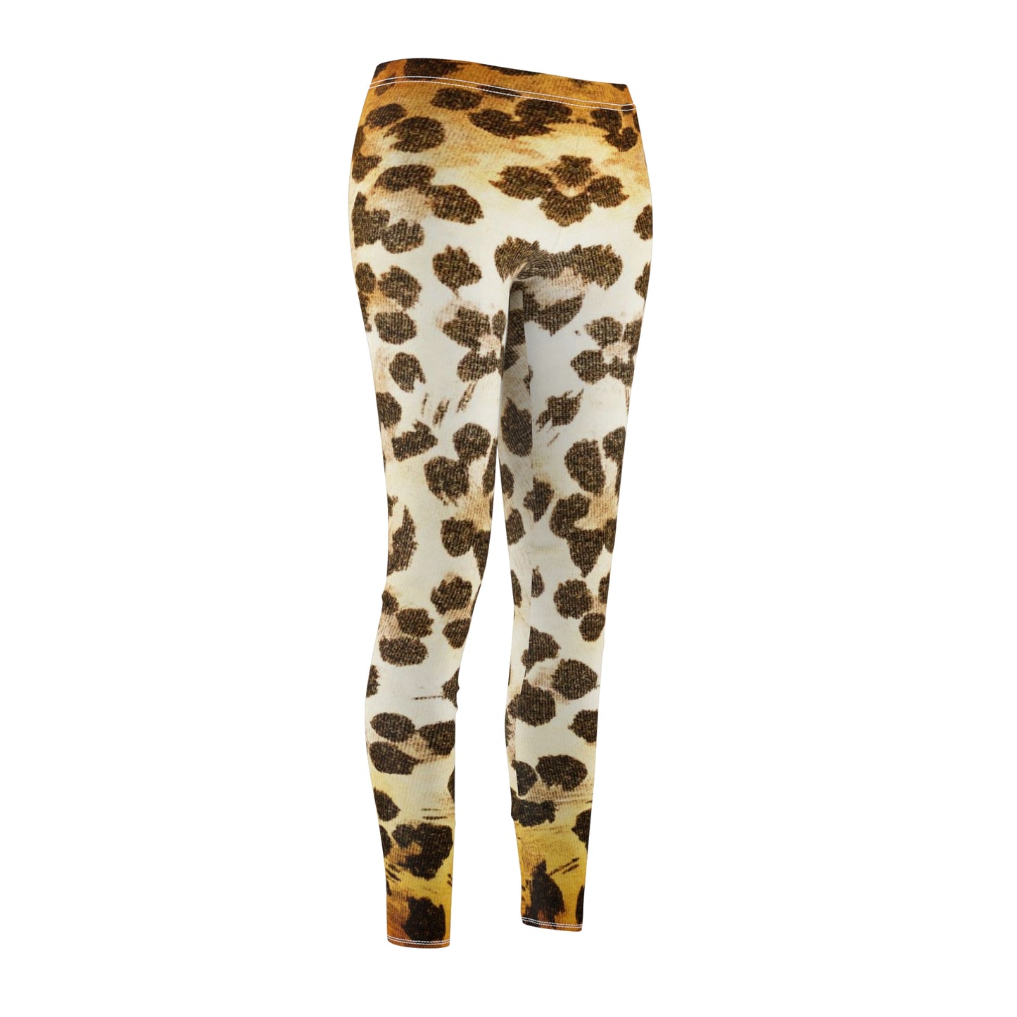 Cheetah - Leggings casuales de corte y costura de mujer Inovax