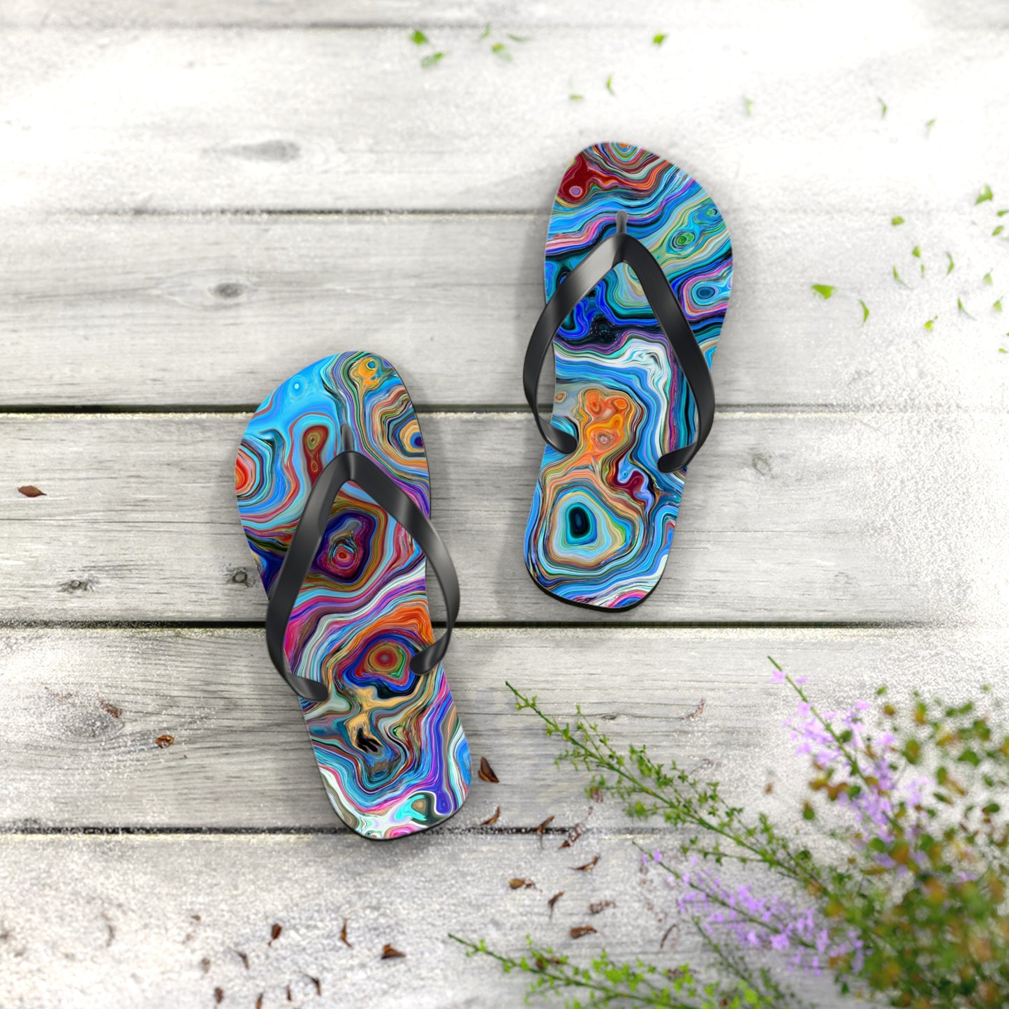 Trippy Liquid - Inovax Flip Flops