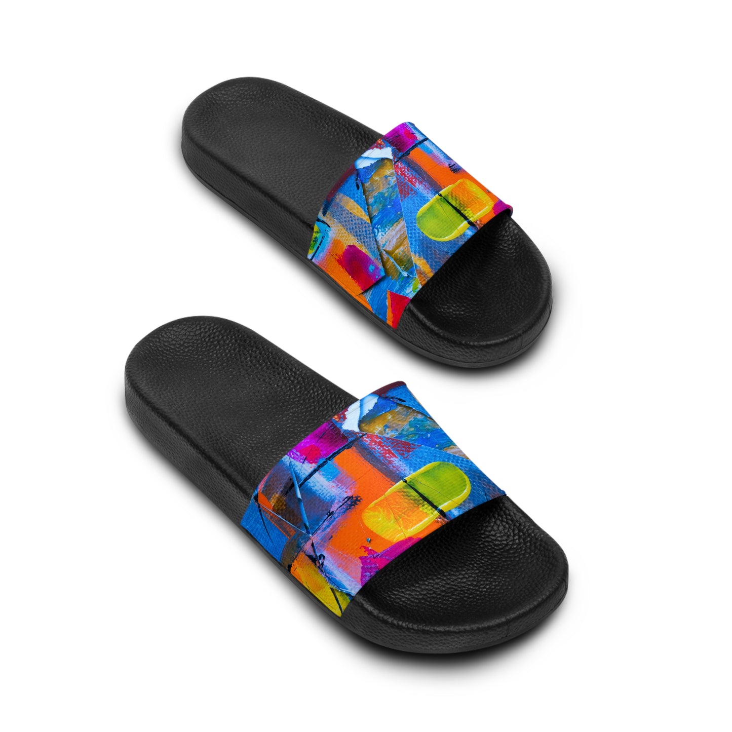 Square Colors - Inovax Women's Slide Sandal