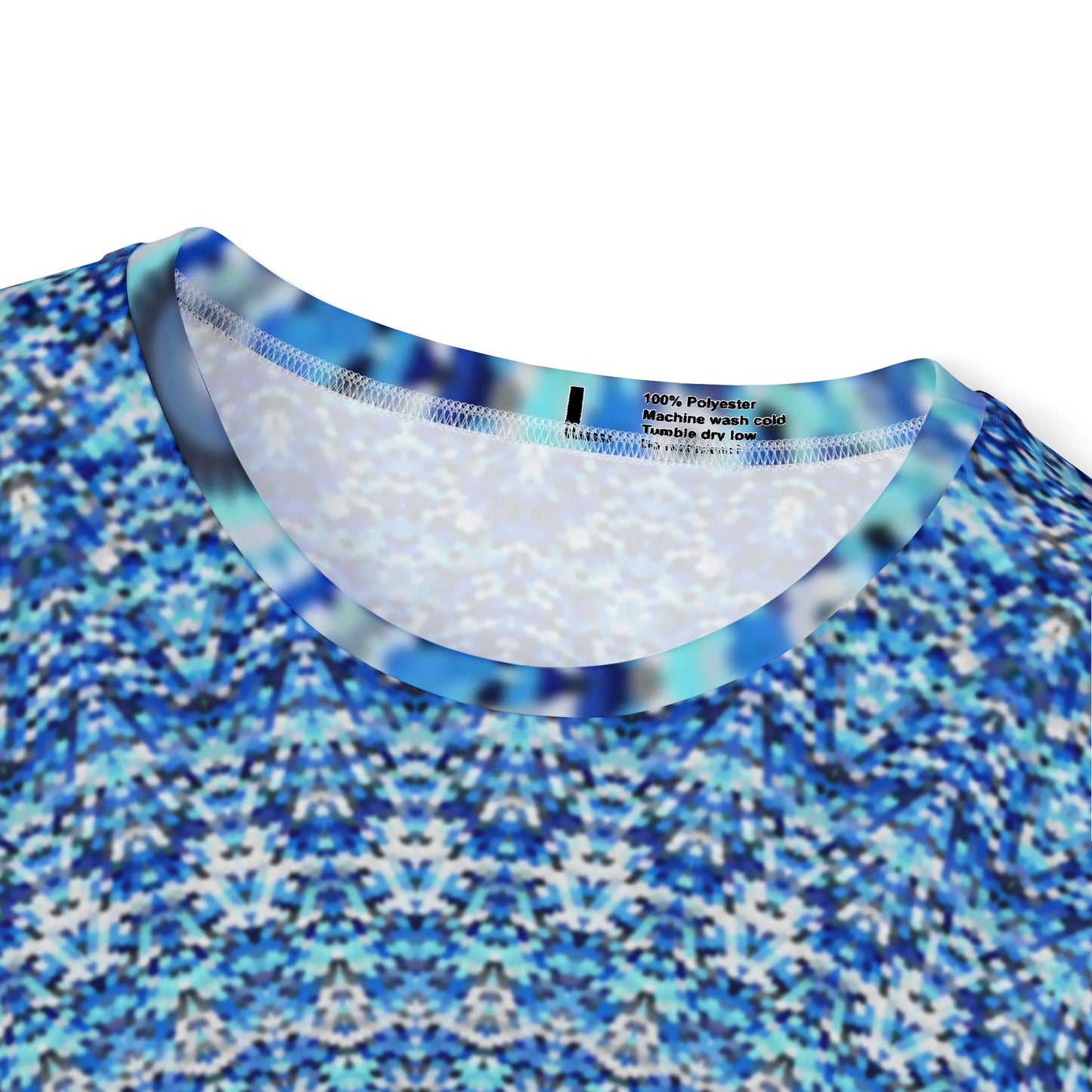 Mandala Azul - Camiseta deportiva Inovax para hombre