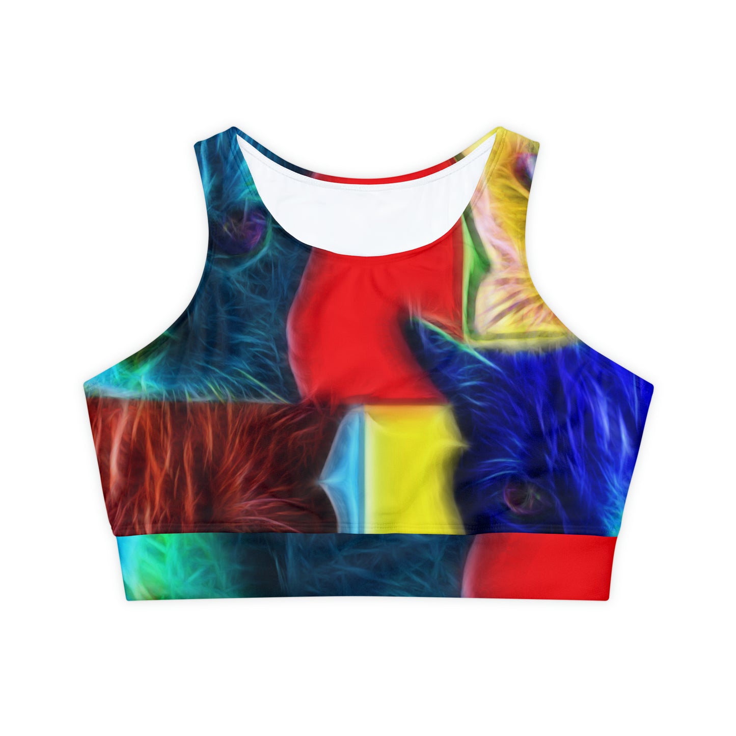 Pop Cats - Inovax Padded Sports Bra