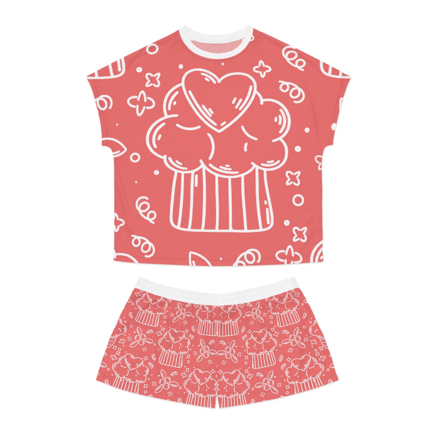 Doodle Pancake - Ensemble pyjama court Inovax pour femme