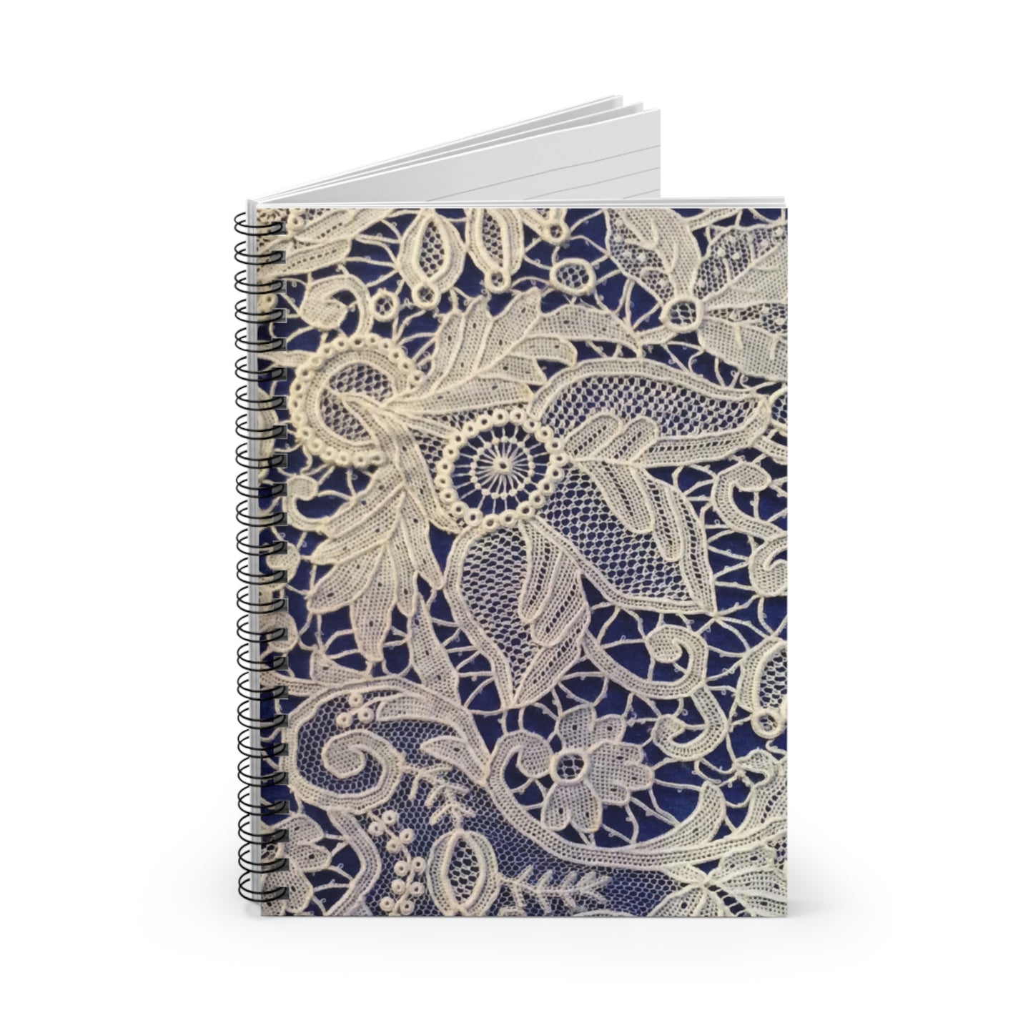 Dorado y Azul - Cuaderno Espiral Inovax (Línea Reglada)