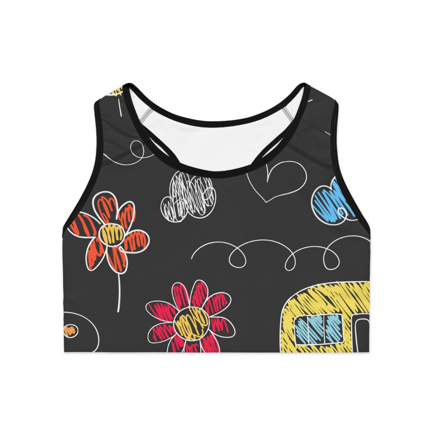 Aire de jeux pour enfants Doodle - Soutien-gorge de sport Inovax