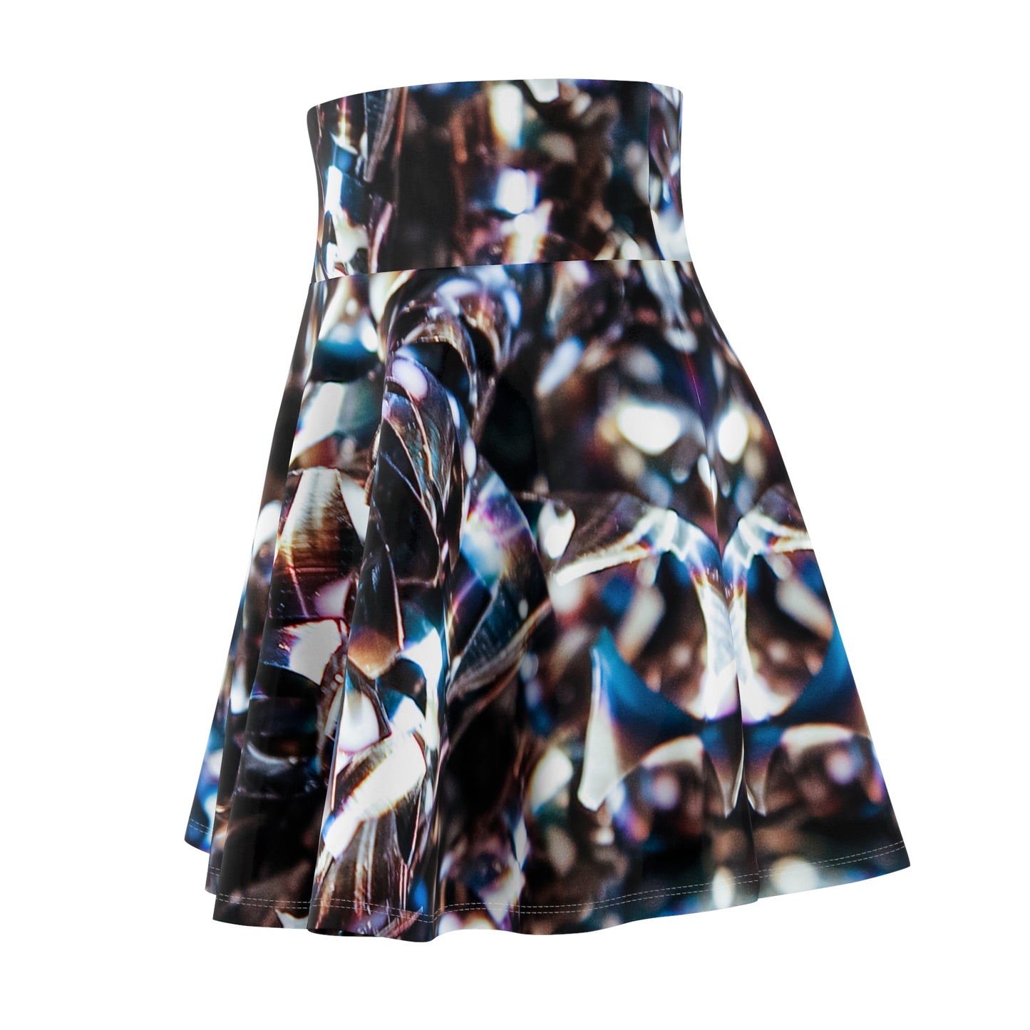 Liquid Metalic - Inovax Woman's Skater Skirt