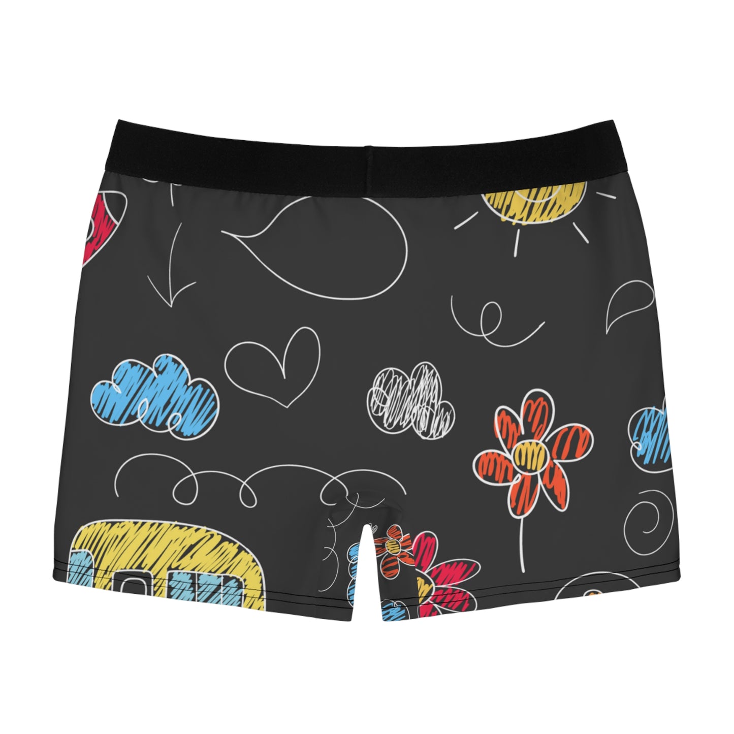 Kids Doodle Playground - Calzoncillos tipo bóxer para hombre Inovax