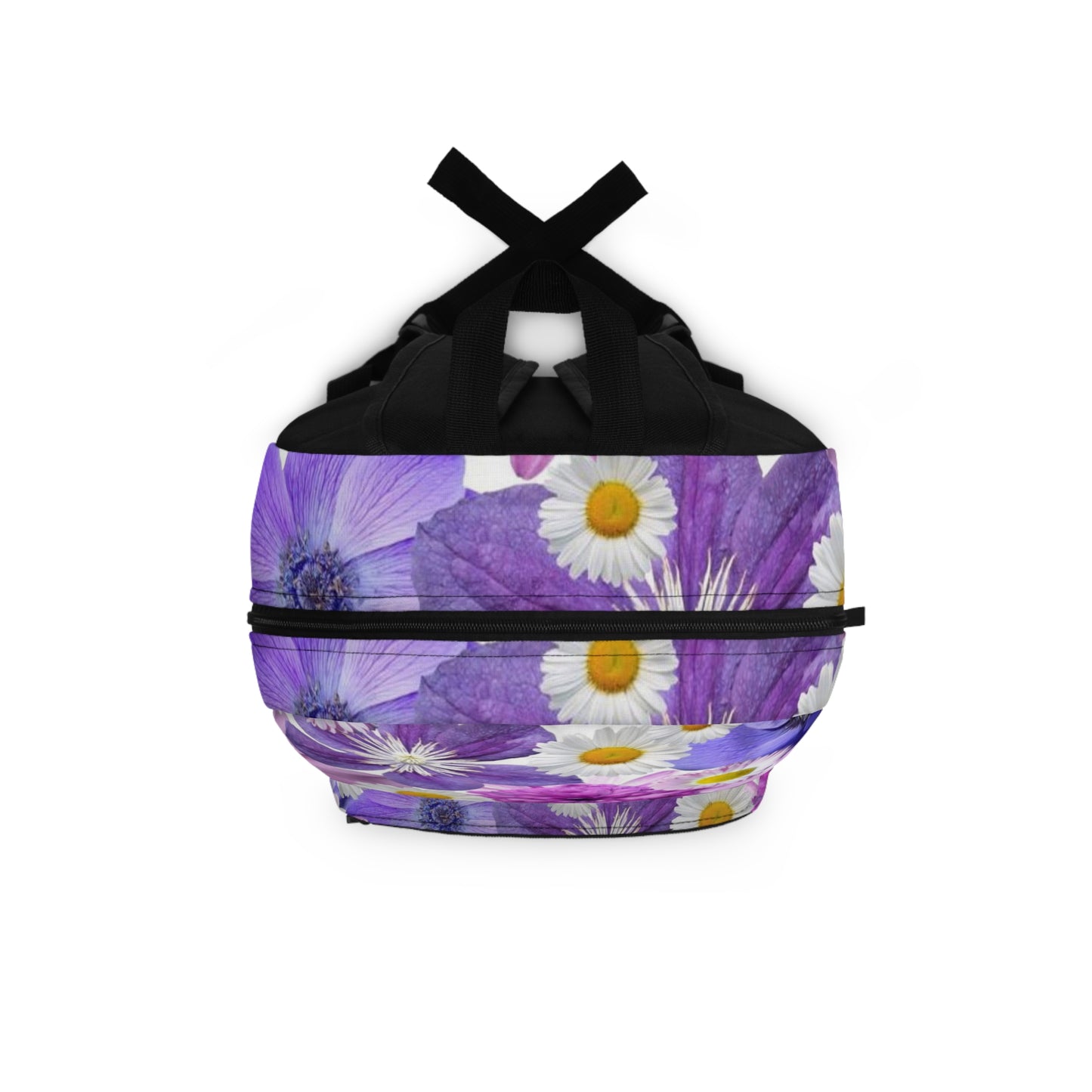 Purple Flowers - Inovax Backpack