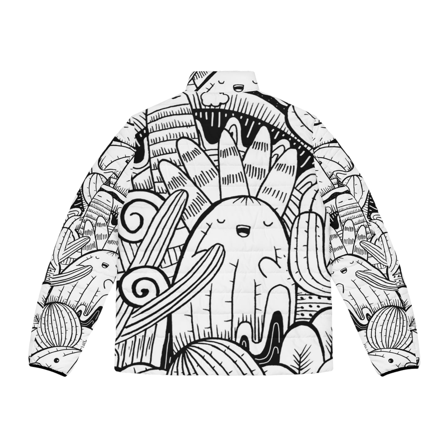 Doodle Cactus - Chaqueta acolchada Inovax para hombre