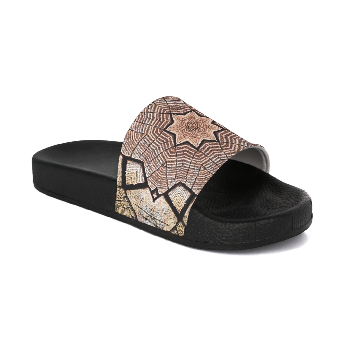 Brown Mandala - Inovax Women's Slide Sandal