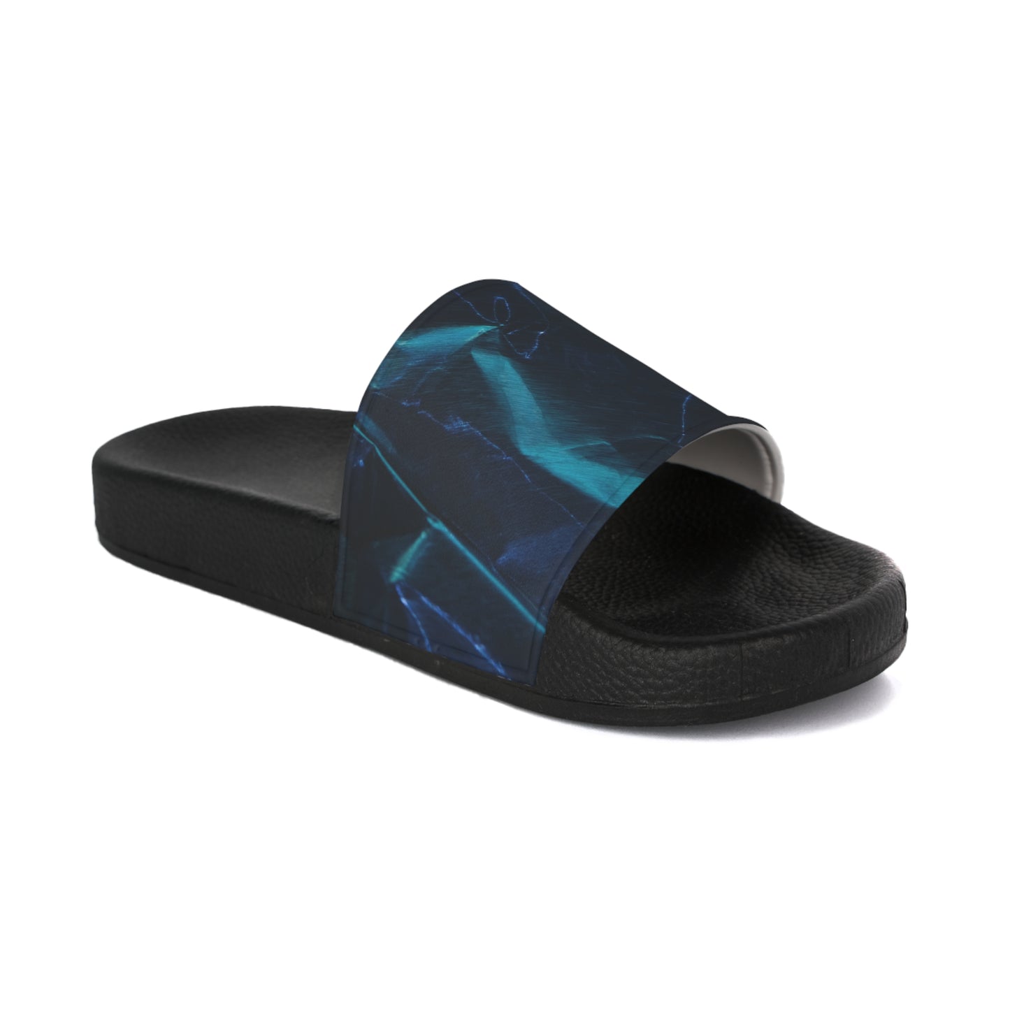 Blue Metalic - Inovax Women's Slide Sandal