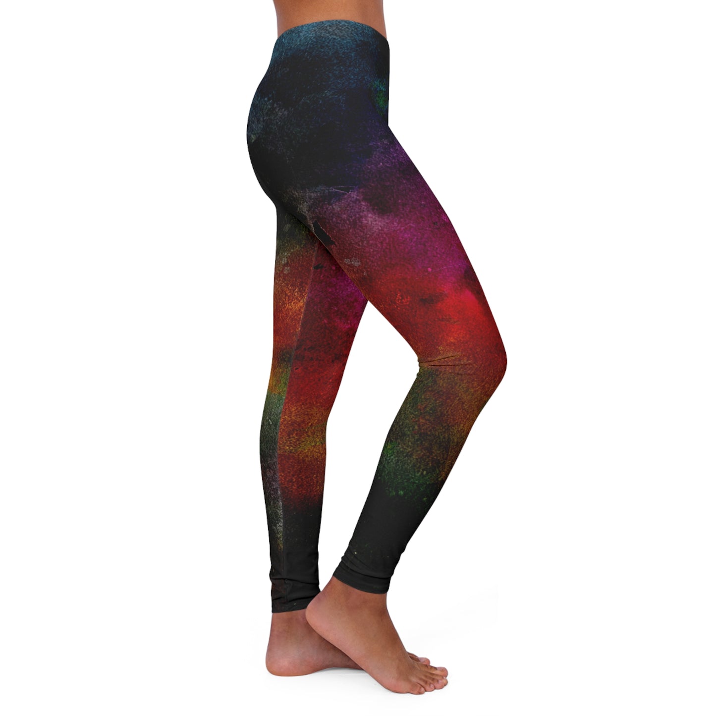 Explosión oscura - Leggings de spandex para mujer Inovax