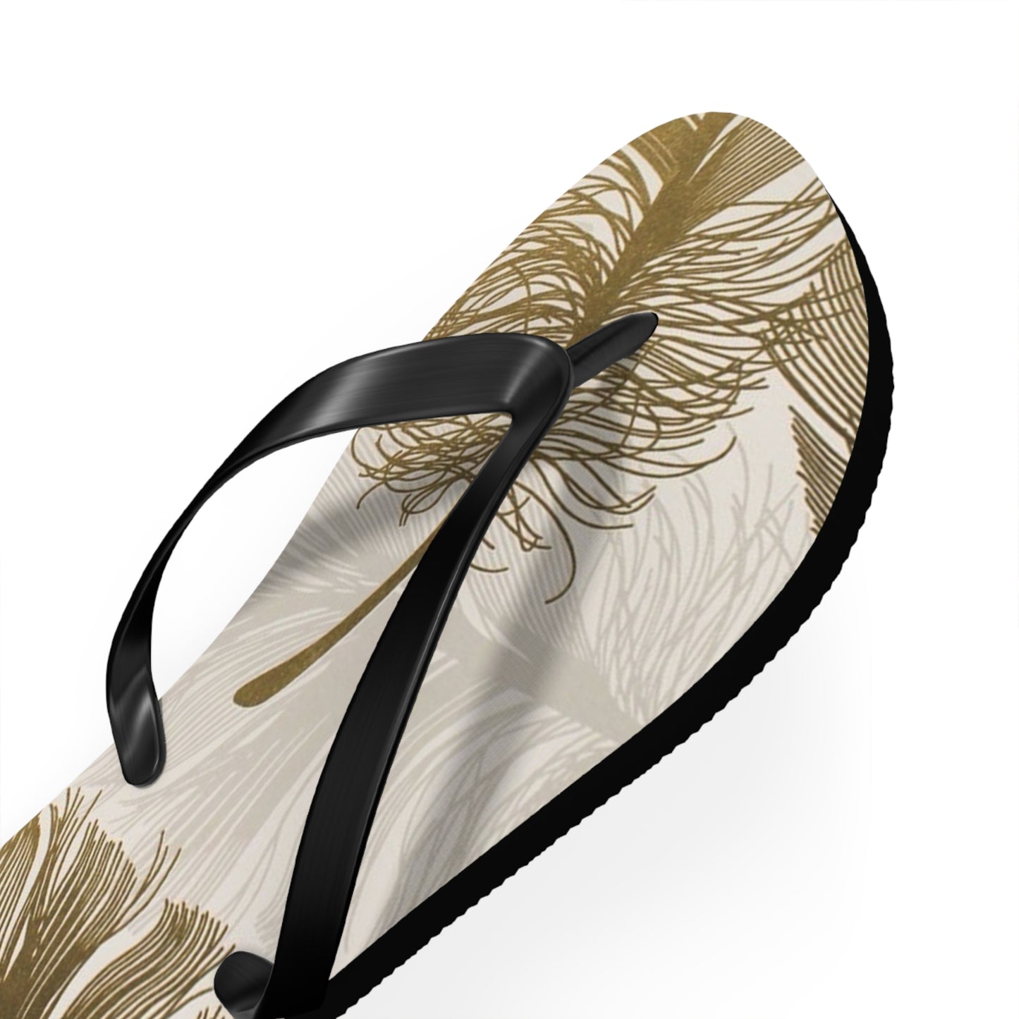 Golden Feathers - Inovax Flip Flops