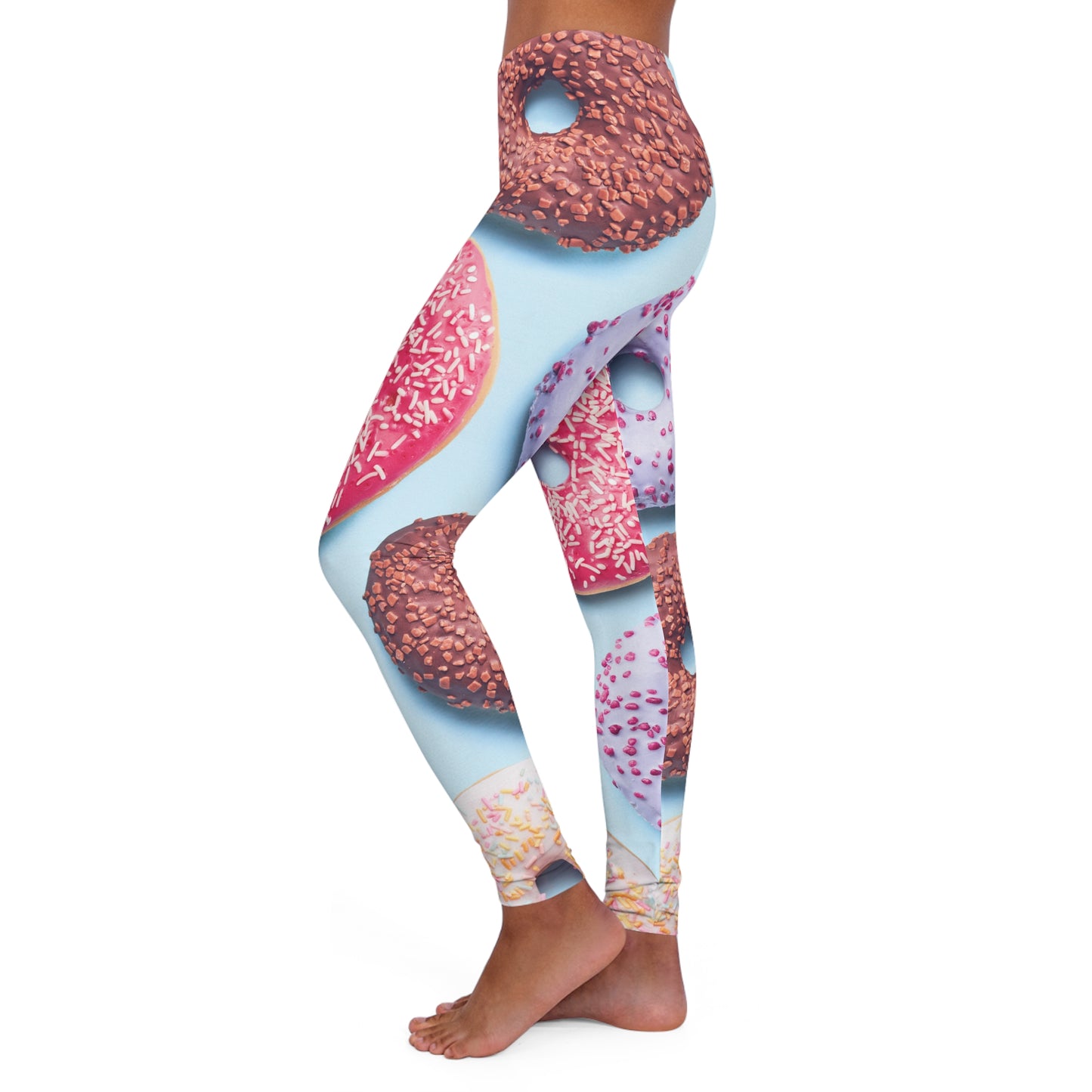 Donuts - Leggings de spandex para mujer Inovax