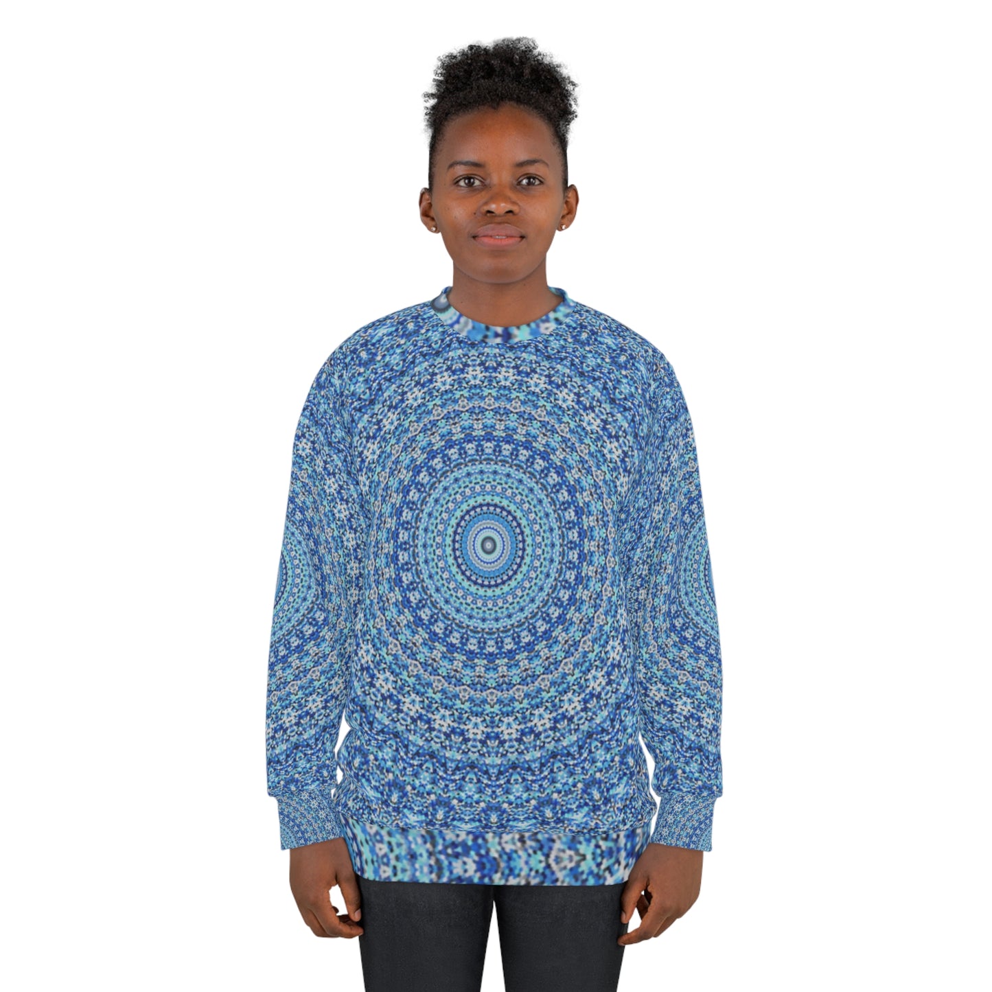 Mandala Azul - Sudadera Unisex Inovax