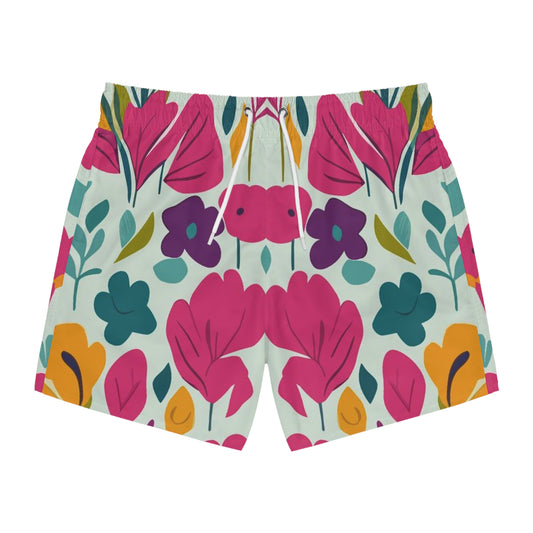 Light flowers - Inovax Swim Trunks