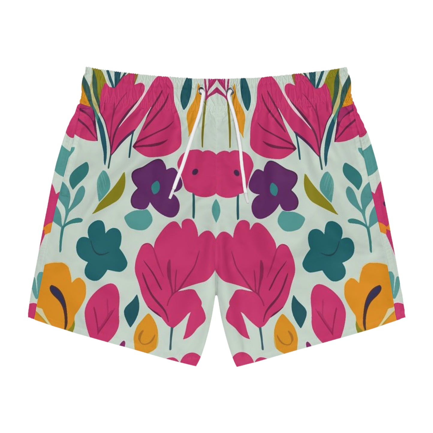 Light flowers - Inovax Swim Trunks