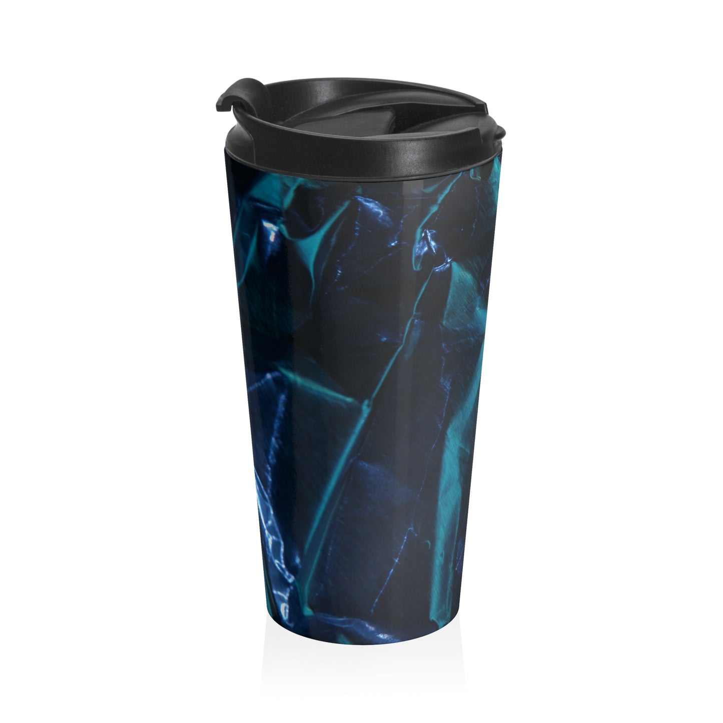 Blue Metalic - Inovax Stainless Steel Travel Mug