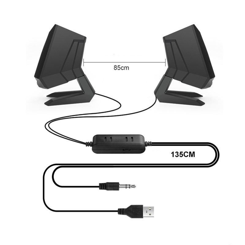 USB computer multimedia speaker