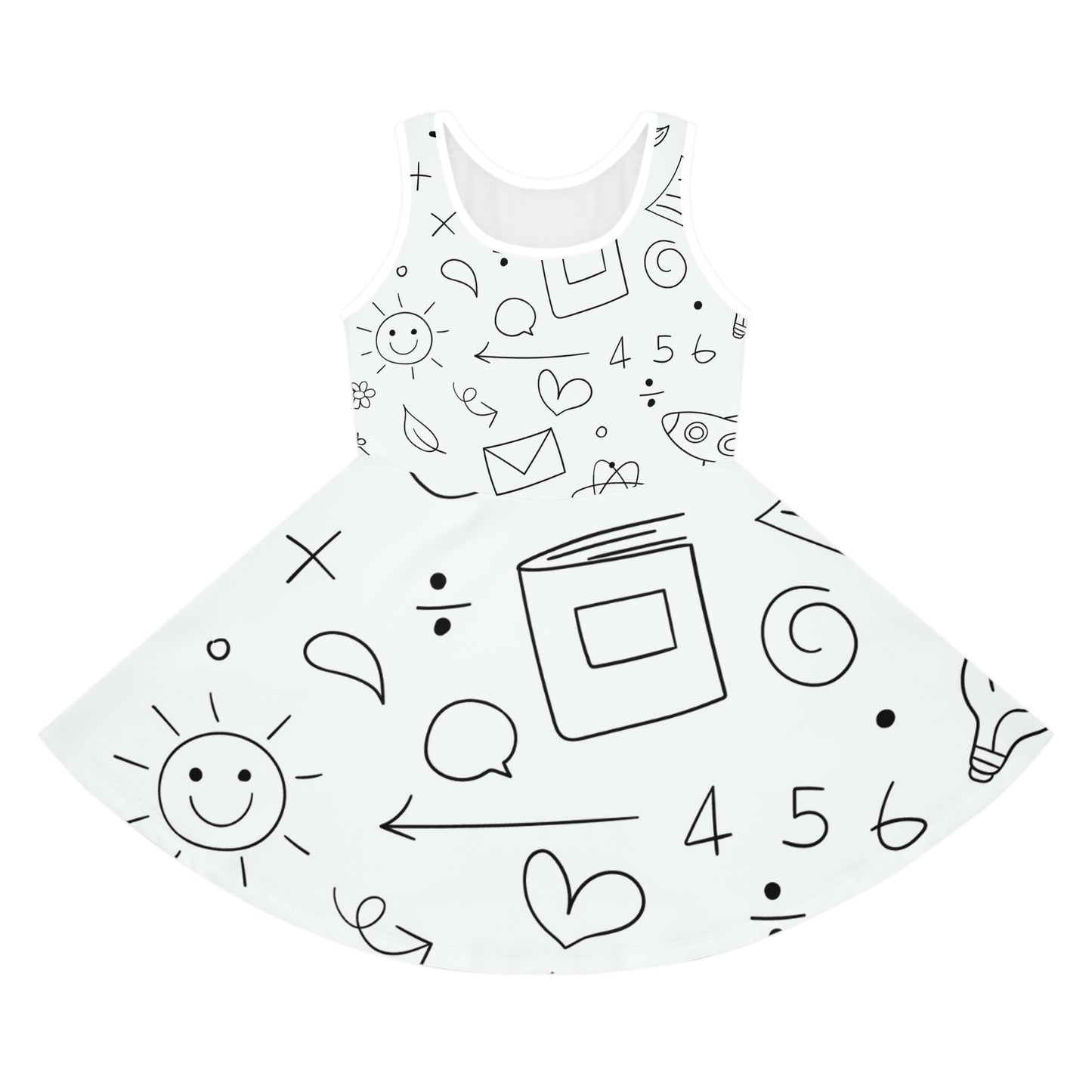 Dooddle - Inovax Girl's Sleeveless Sundress