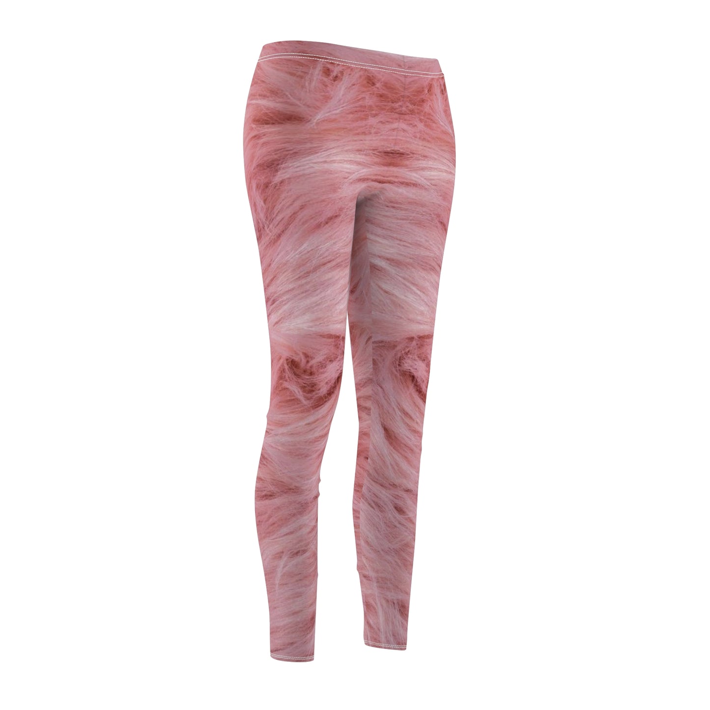 Pink Teddy - Leggings Casuales de corte y costura de mujer Inovax