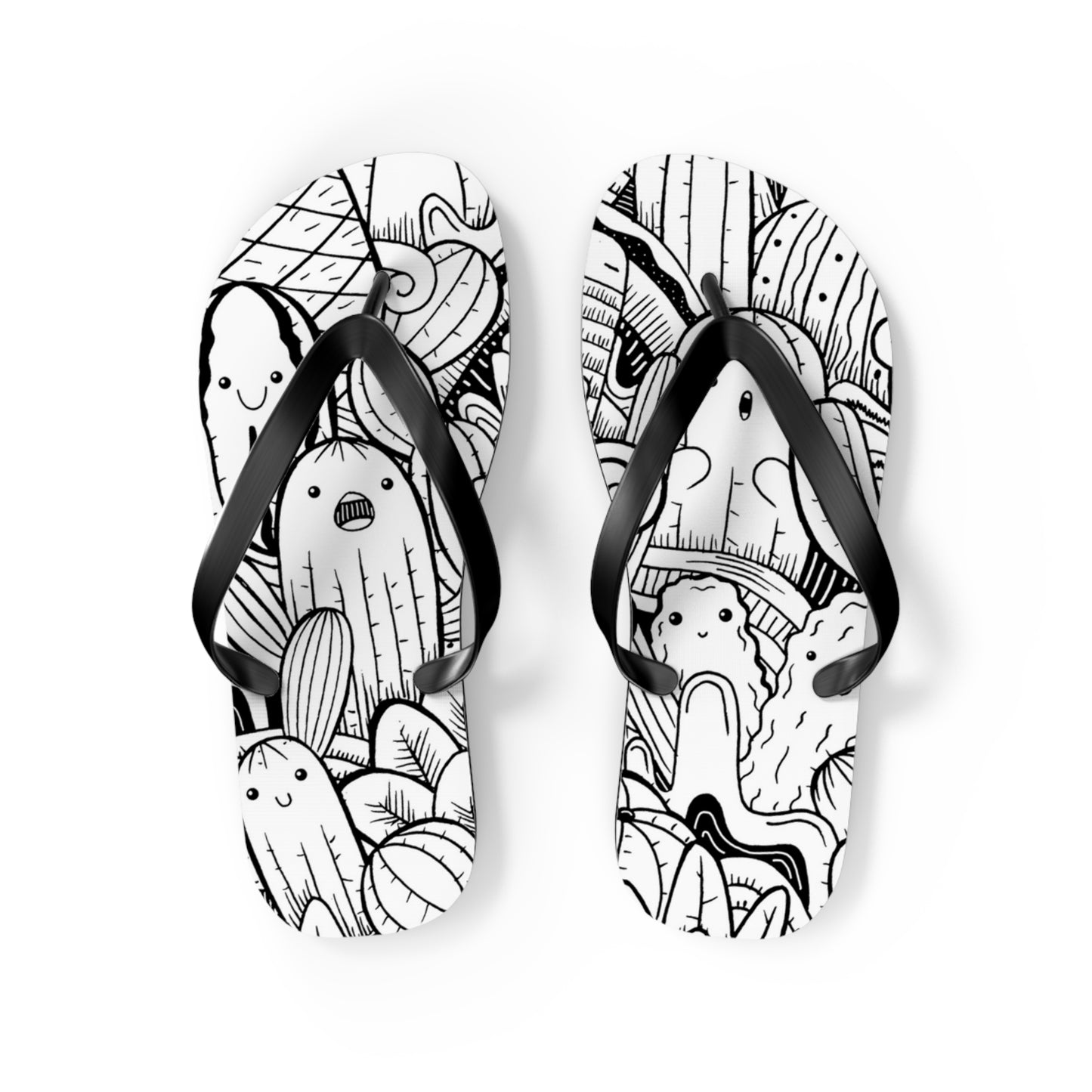 Doodle Cactus - Chanclas Inovax