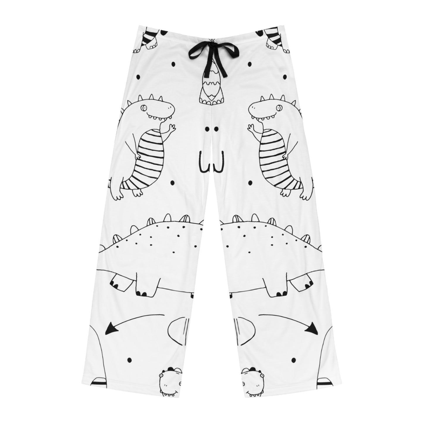 Doodle Dinosours - Inovax Men's Pajama Pants