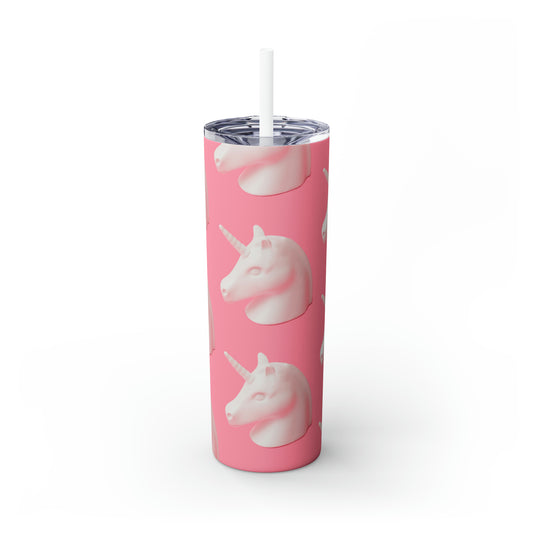 Licorne - Inovax Maars® Skinny Tumbler avec paille 20oz