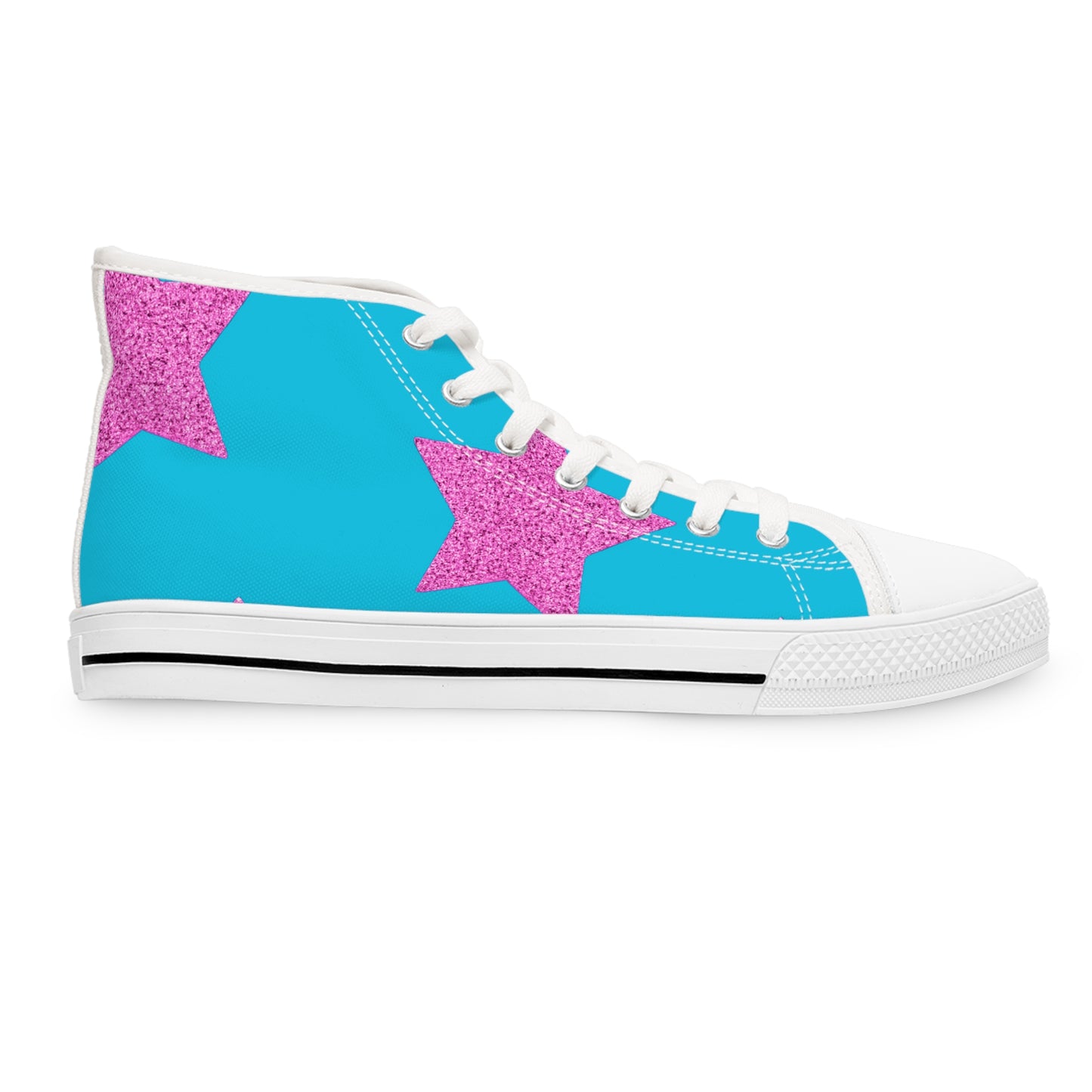 Pink Stars - Zapatillas altas Inovax para mujer