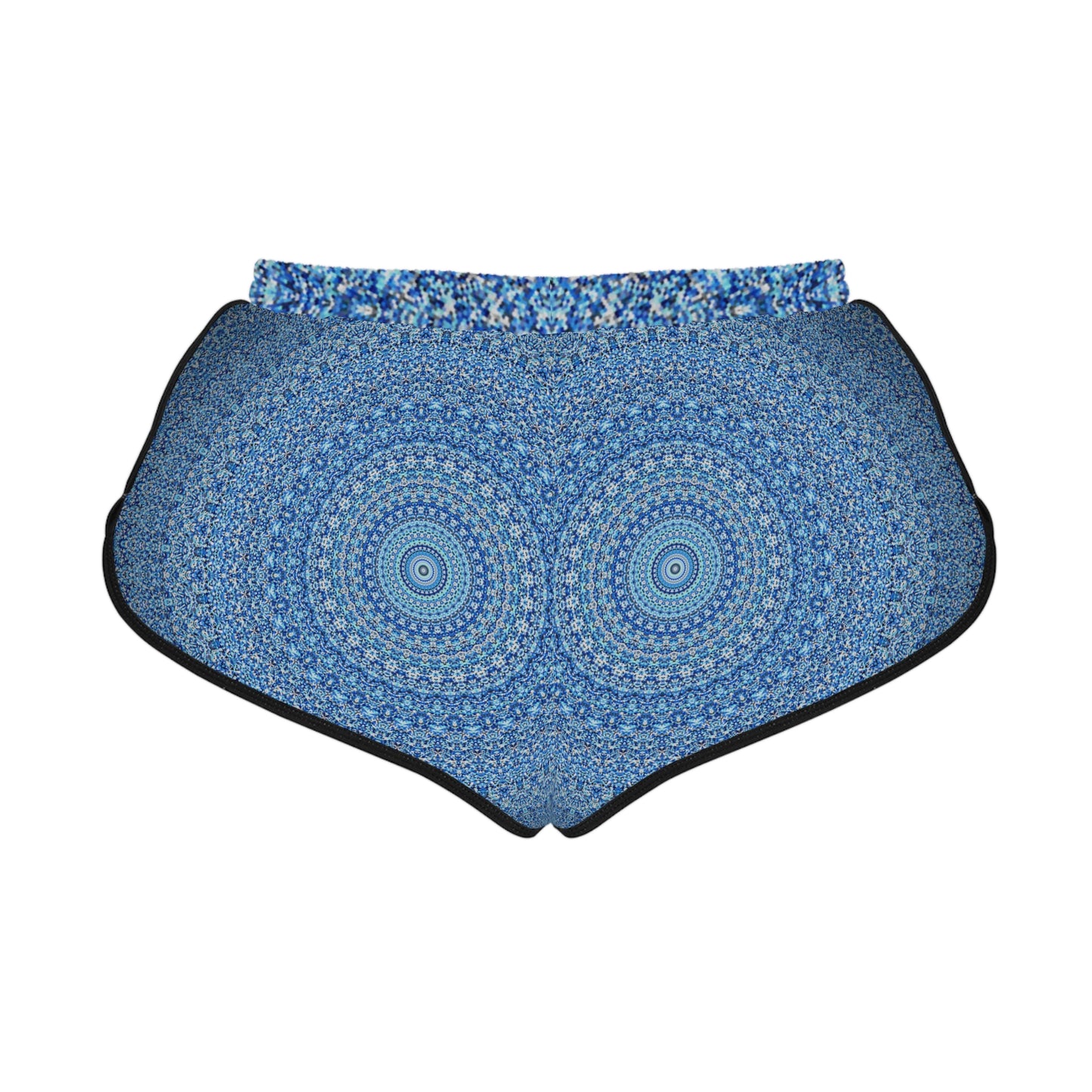 Mandala bleu - Short décontracté Inovax pour femme