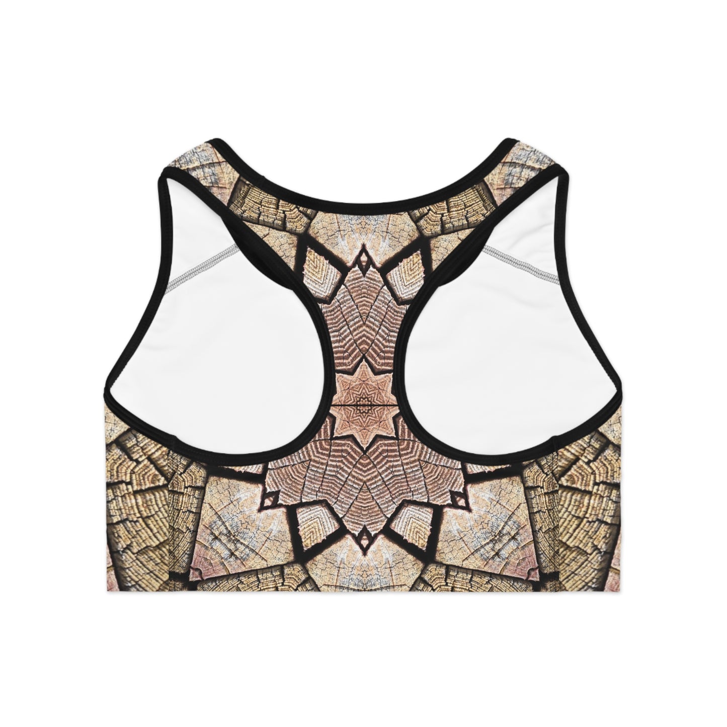 Brown Mandala - Inovax Sports Bra