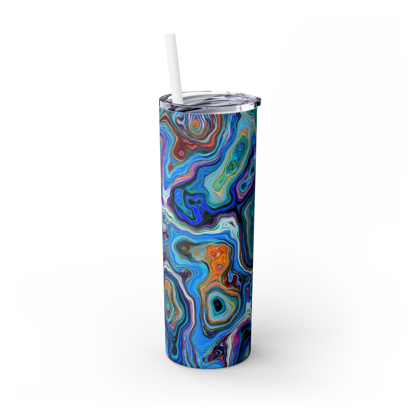 Trippy Liquid - Vaso delgado Inovax Maars® con pajita de 20 oz