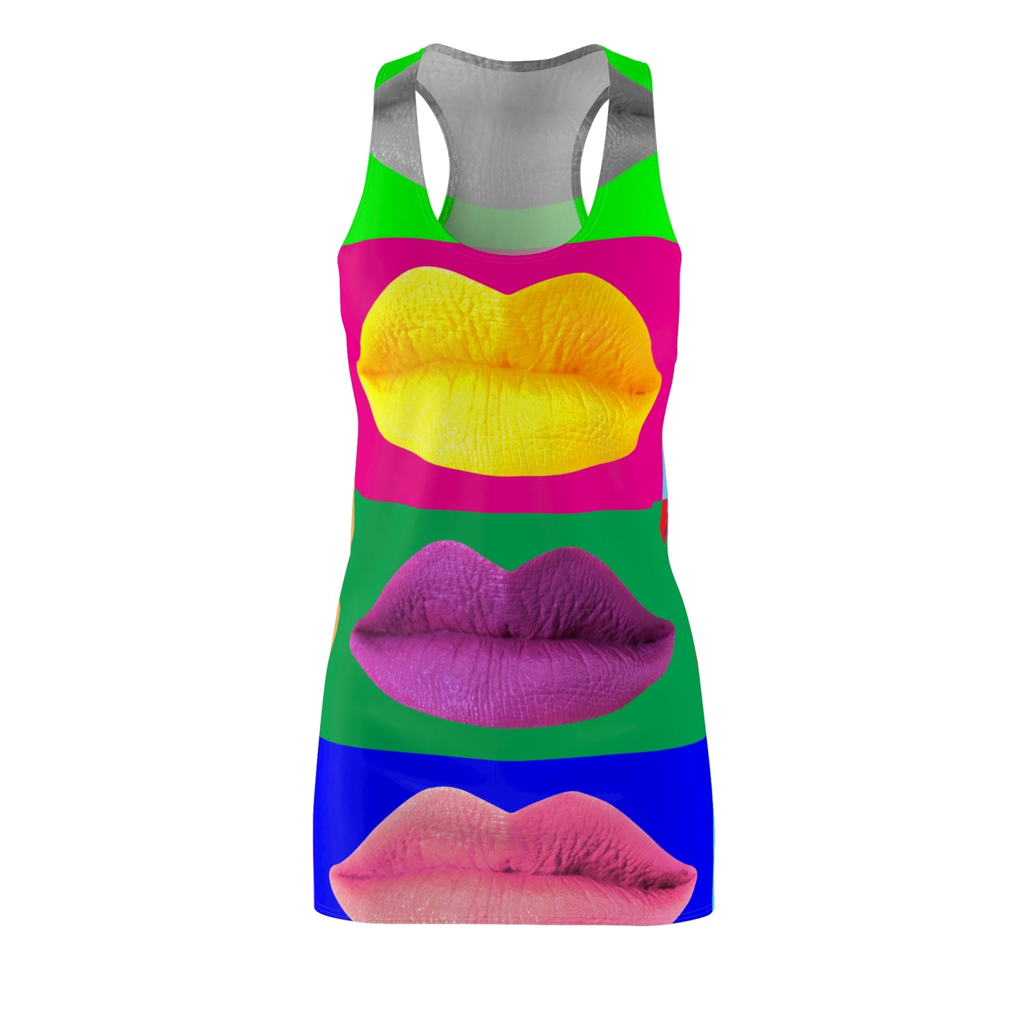 Pop Mouth - Inovax Women's Cut & Sew Racerback Dress