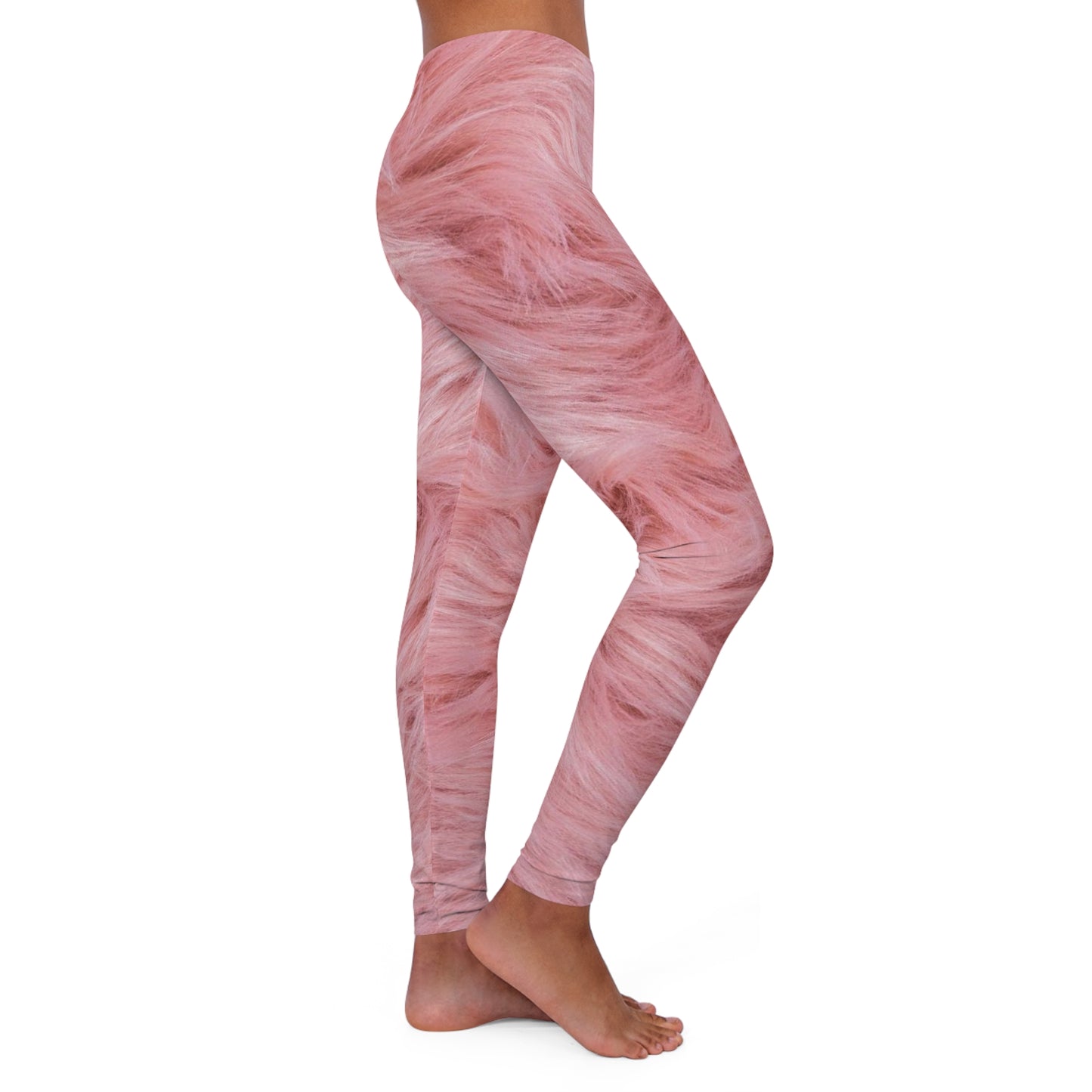 Pink Teddy - Inovax Women's Spandex Leggings