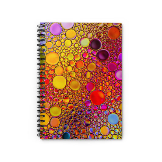 Colores Brillantes - Cuaderno Espiral Inovax (Línea Rayada)