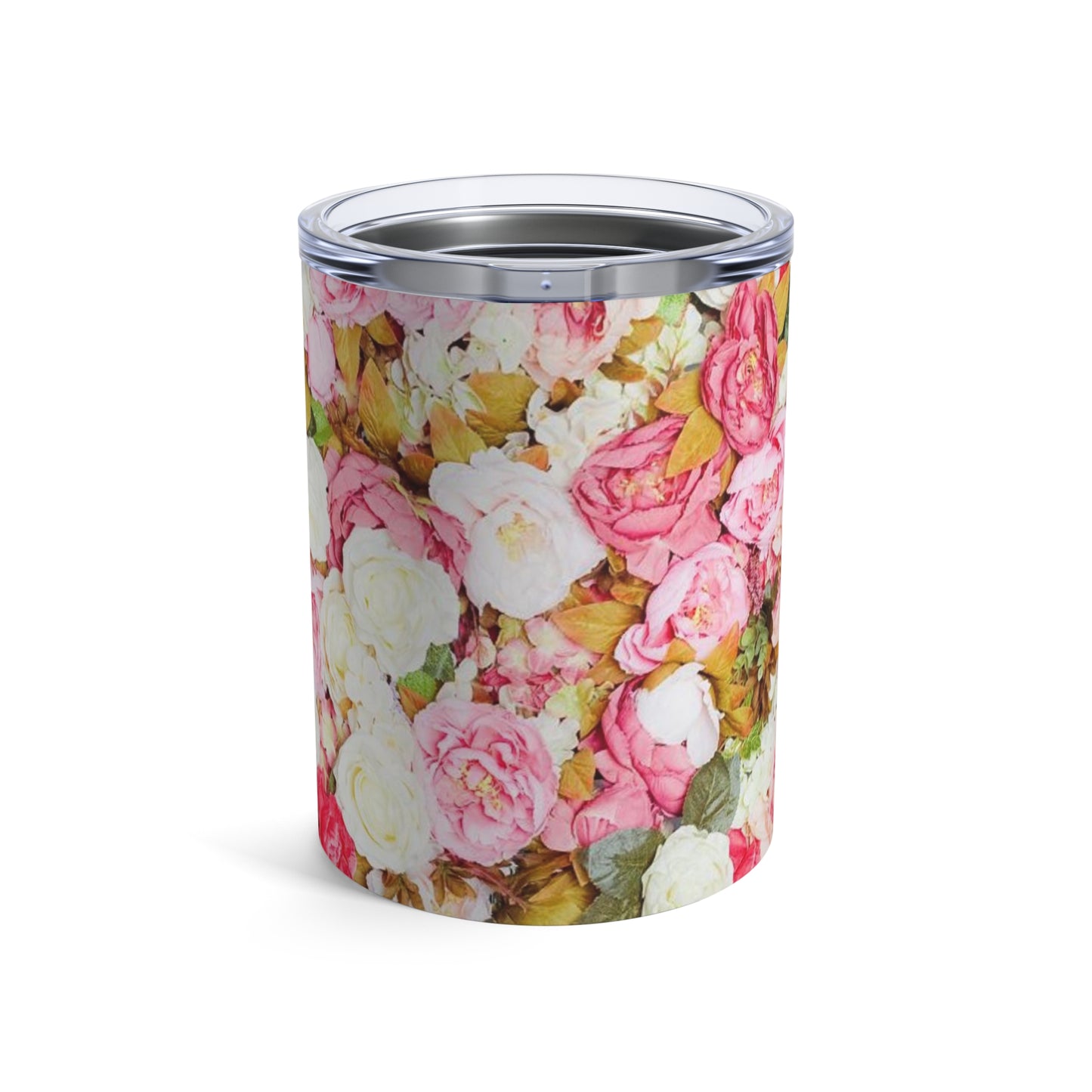 Fleurs roses - Gobelet Inovax 10oz