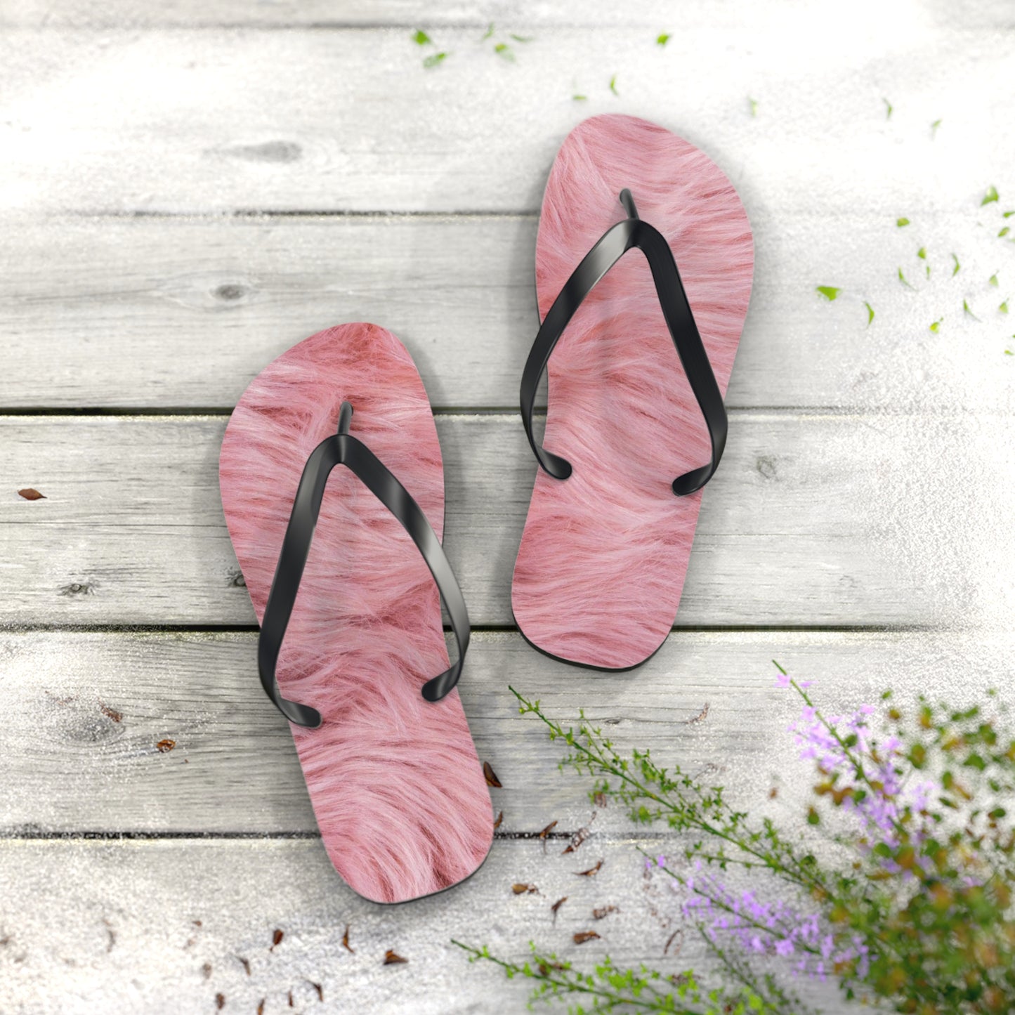 Pink Teddy - Inovax Flip Flops