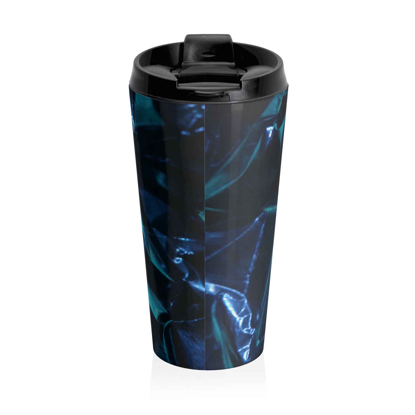 Blue Metalic - Inovax Stainless Steel Travel Mug