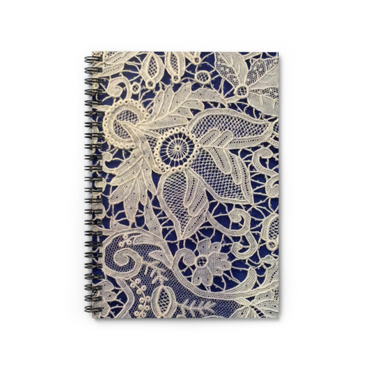 Golden and Blue - Inovax Spiral Notebook (Ruled Line)