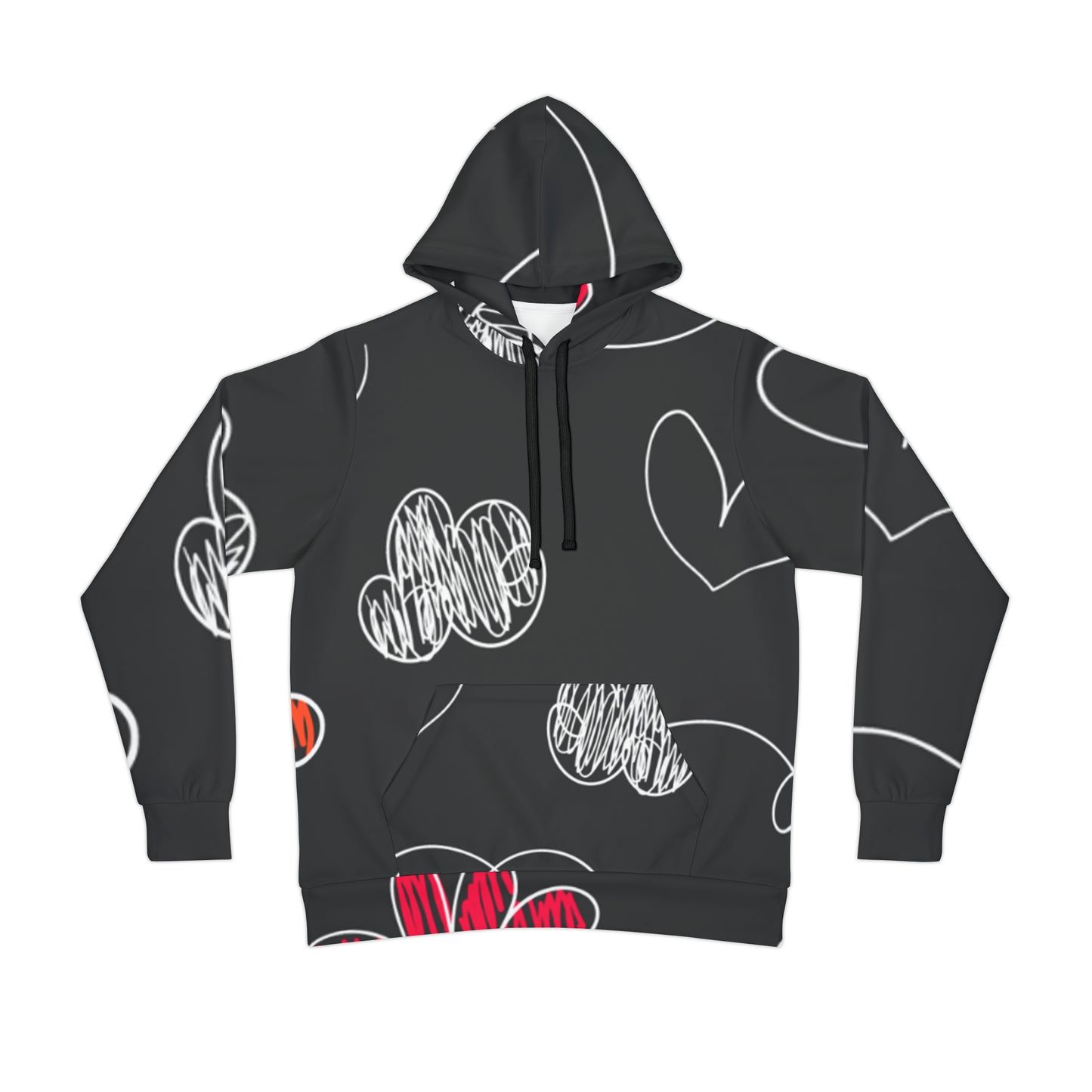 Kids Doodle Playground - Sudadera con capucha deportiva Inovax